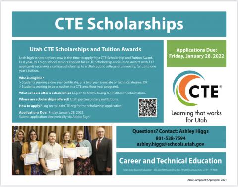 CTE Scholarships
