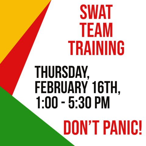 SWAT Team Training 
