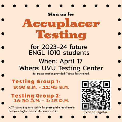 Accuplacer Testing 