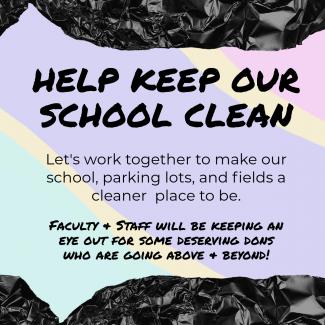Help Keep Our School Clean